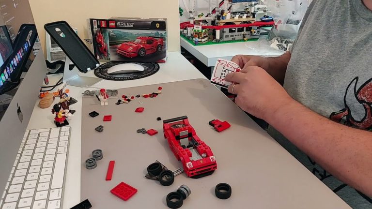 Speed Build Lego Ferrari F40 Competizione (75890)
